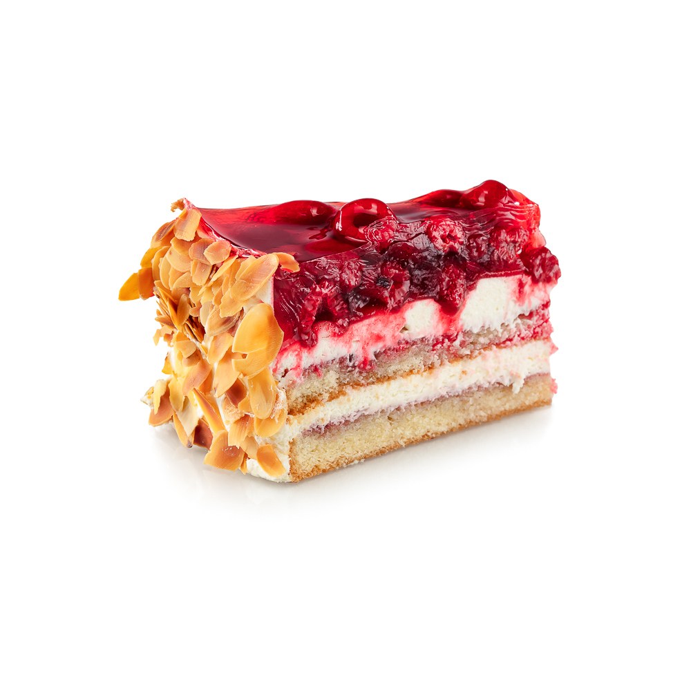 Kousek dortu Malinový dort Ollies